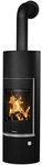 JUSTUS Kaminofen &raquo;Faro Aqua 2.0&laquo;, schwarz, Stahl, 8,5 kW, wasserf&uuml;hrend