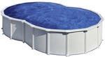 GRE Stahlwand-Pool Poolset , oval, BxLxH: 340 x 500 x 120 cm - weiss