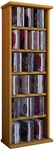 VCM Regal &raquo;Vostan&laquo;, BxHxL: 18 x 91,5 x 31 cm, Holzwerkstoff - braun