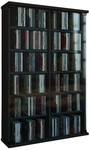VCM Regal &raquo;Roma&laquo;, BxHxL: 18 x 91,5 x 60 cm, Holzwerkstoff - schwarz
