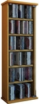 VCM Regal &raquo;Vetro&laquo;, BxHxL: 18 x 91,5 x 31 cm, Holzwerkstoff - braun