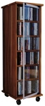 VCM Regal &raquo;Valenza&laquo;, BxHxL: 35 x 97,5 x 31 cm, Holzwerkstoff - braun