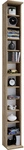VCM Regal &raquo;Bigol&laquo;, BxHxL: 20 x 180 x 21 cm, Holzwerkstoff - braun