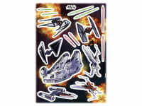 KOMAR Dekosticker »Star Wars Spaceship«, BxH: 50 x 70 cm - bunt