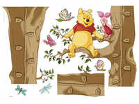 KOMAR Dekosticker »Winnie The Pooh Size«, BxH: 100 x 70 cm - bunt