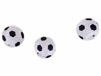 NÄVE Solarleuchte »Fußball«, schwarz-weiß, Gesamtlänge: 5,8 m - weiss