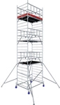 KRAUSE Fahrger&uuml;st &raquo;ProTec&laquo;, Arbeitsh&ouml;he: 8,30 m, max. 200 kg/m&sup2;, Aluminium...