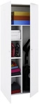 VCM Schrank &raquo;Vandol II&laquo;, BxHxL: 39 x 178 x 70 cm, Holzwerkstoff - weiss