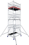 KRAUSE Fahrger&uuml;st &raquo;ProTec&laquo;, Arbeitsh&ouml;he: 7,30 m, max. 200 kg/m&sup2;, Aluminium...