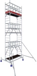 KRAUSE Fahrger&uuml;st &raquo;ProTec&laquo;, Arbeitsh&ouml;he: 7,30 m, max. 200 kg/m&sup2;, Aluminium -