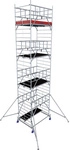 KRAUSE Fahrger&uuml;st &raquo;ProTec&laquo;, Arbeitsh&ouml;he: 9,30 m, max. 200 kg/m&sup2;, Aluminium...