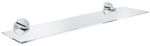GROHE Ablage &raquo;Essentials&laquo;, Metall/Glas, chromfarben - silberfarben