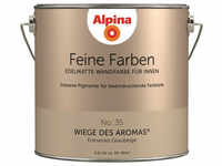 ALPINA Wandfarbe, 2,5 Liter für ca. 20-30m² - beige