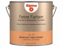 ALPINA Wandfarbe, 2,5 Liter für ca. 20-30m² - orange