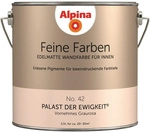 ALPINA Wandfarbe, 2,5 Liter f&uuml;r ca. 20-30m&sup2; - rosa