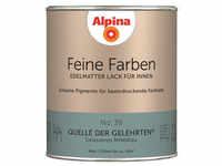 ALPINA Buntlack »Feine Farben«, 0,75 l, mittelblau