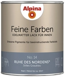ALPINA Buntlack &raquo;Feine Farben&laquo;, 0,75 l, graublau