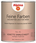 ALPINA Buntlack &raquo;Feine Farben&laquo;, 0,75 l, puderrosa - rot