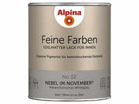 ALPINA Buntlack »Feine Farben«, 0,75 l, mittelgrau