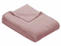 IBENA Decke »Olbia«, BxL: 150 x 200 cm, Polyester - rosa