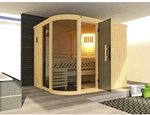 WEKA Sauna &raquo;Sara 2&laquo;, mit Ofen, BxHxT: 244 x 199 x 194 cm - beige