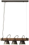 BRILLIANT Pendelleuchte &raquo;PLOW&laquo;, 3-flammig, 10 W, BxHxT: 700 x 1150 x 200 mm, IP 20