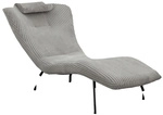 SalesFever Relaxliege, H&ouml;he: 82 cm, grau