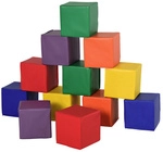 HOMCOM Bausteinset, mehrfarbig, Kunstleder/EPE - bunt