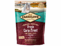 carnilove Katzentrockenfutter »Carnilove Cat Fresh«, Karpfen/Fisch, 0,4 kg
