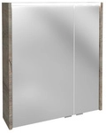 FACKELMANN Spiegelschrank &raquo;DENVER&laquo;, Nature-Oak, 2 T&uuml;ren, BxHxT: 60 x 68,3 x 16 cm