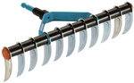 GARDENA Rasenl&uuml;fter, &raquo;combisystem&laquo;, LxB: 37x35 cm, t&uuml;rkis/schwarz - bunt