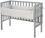 roba Beistellbett, (BxL): 47 cm x 99,5 cm, Holz, taupe - braun