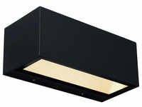 LUTEC LED-Außenwandleuchte »gemini«, schwarz, inkl. Leuchtmittel, Breite: 22 cm