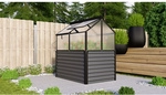 VITAVIA Hochfr&uuml;hbeet &raquo;Paris HKP&laquo;, BxHxL: 83,1 x 136,9 x 121,7 cm, Aluminium -