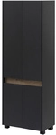 SCHILDMEYER Hochschrank &raquo;Cosmo&laquo;, BxHxT: 57 x 164,5 x 33 cm - schwarz