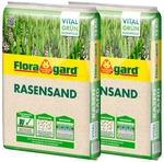 FLORAGARD Rasensand, 2 x 15 kg - braun