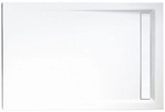 SCHULTE Duschwanne &raquo;ExpressPlus&laquo;, BxT: 90 x 120 cm, alpinwei&szlig;/chromfarben - weiss
