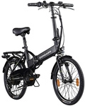 Z&Uuml;NDAPP E-Bike Unisex, 20 zoll, 6-Gang - silberfarben
