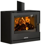 JUSTUS Kaminofen &raquo;Dias&laquo;, schwarz, Stahl, 6,5 kW