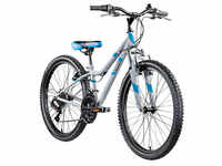GALANO Mountainbike »Galano«, V-Brake, 21-Gang - grau | blau