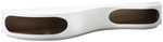 SalesFever Lowboard, weiss/walnussfarben, Mitteldichte Faserplatte (MDF)