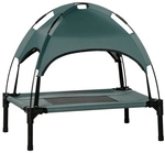 PawHut Hunde-Bett, BxL: 46 x 11 cm, grau/schwarz - bunt