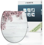 SCH&Uuml;TTE WC-Sitz, mit Absenkautomatik, oval, Duroplast - bunt