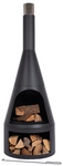 Redfire Gartenkamin &raquo;Kingston Extra Large&laquo;, LxBxH: 60x60x160 cm, schwarz
