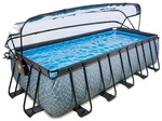 EXIT Toys Pool &raquo;Pools&laquo;, grau, BxH: 250 x 122 cm