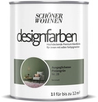 SCH&Ouml;NER WOHNEN FARBE Innenfarbe &raquo;Designfarben&laquo;, Ausgeglichenes Piniengr&uuml;n,...