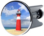 Sanilo Waschbeckenst&ouml;psel Leuchtturm - bunt