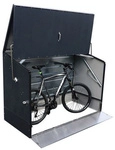 TEPRO Fahrradbox f&uuml;r bis zu 3 Fahrr&auml;der, abschlie&szlig;bar, anthrazit, Au&szlig;enma&szlig;e