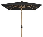 DOPPLER Sonnenschirm &raquo;Alu Wood&laquo;, BxHxL: 196 x 258 x 298 cm, abknickbar,