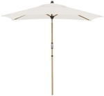 DOPPLER Sonnenschirm &raquo;Alu Wood&laquo;, BxHxL: 14 x 233 x 210cm, abknickbar,